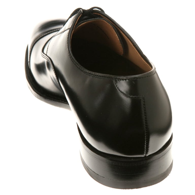 Johnston & Murphy Men's Melton Cap Toe Dress Shoes, Black Calfskin Leather  - Walmart.com