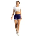 thumbnail image 5 of URATOT 5 Pack XL Women's Cotton Yoga Dance Short Pants Sport Shorts Summer Athletic Cycling Hiking Sports Shorts, 5 of 6