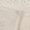 thumbnail image 6 of Home Weavers Classy Bathmat Collection 100% Cotton Bathroom Rug Set Machine Washable Bathroom Rug-17"x24", Bath Rug- 21"x34", Runner- 21"x54",3 Piece Bath Carpet set, Ivory, 6 of 9