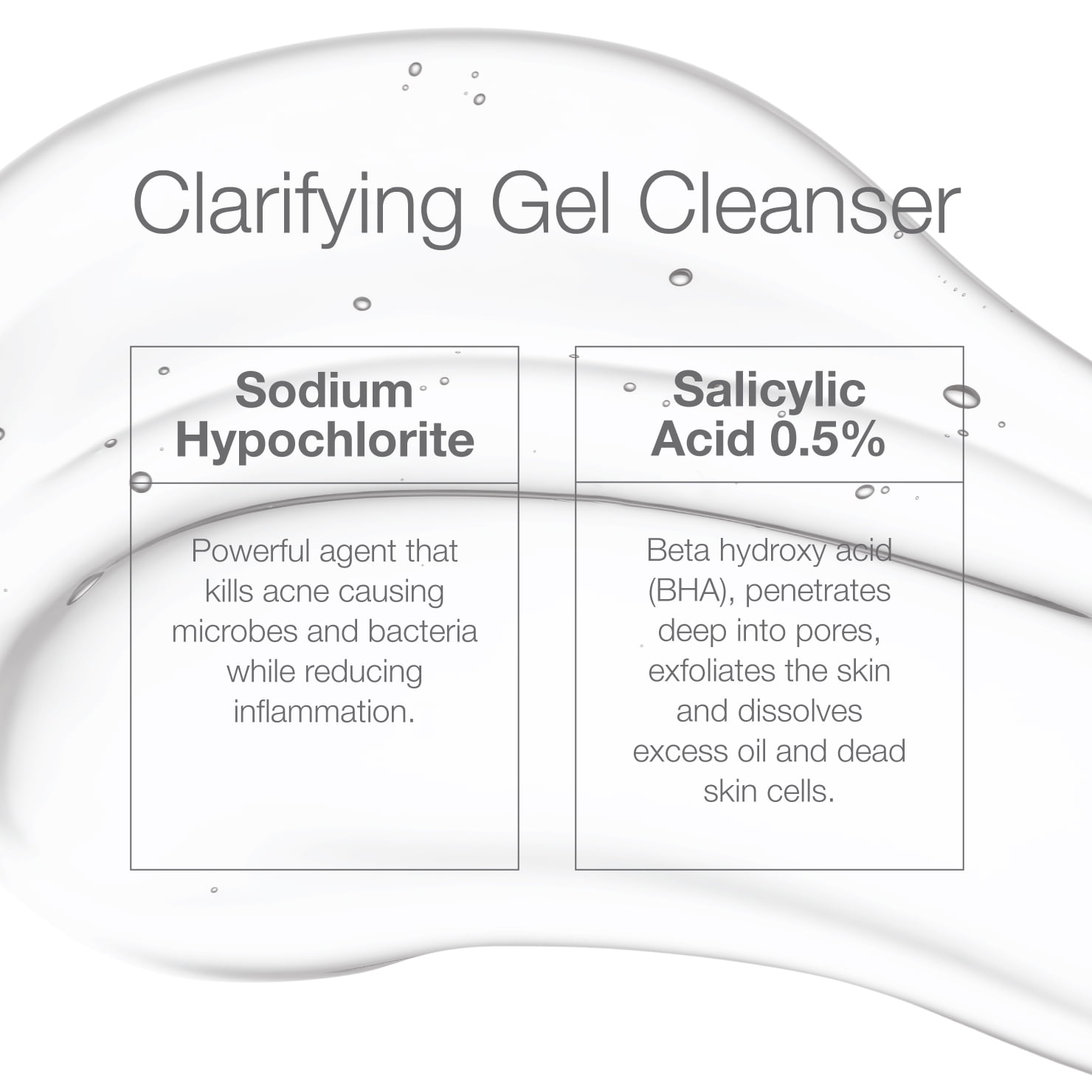 CLn Acne Cleanser, 0.5% Salicylic Acid Facial Cleanser for Oily Skin & Blackheads, Oil Free Face Wash, 3.4 fl oz