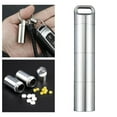 thumbnail image 2 of AMLESO 1x Small Tablet Pill Container Daily Pill Dispenser Sealed Medicine Case Storage P6 Three Layer, 2 of 8