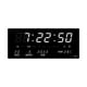 thumbnail image 2 of Reloj despertador digital Zulema Temperatura Calendario Blanco, 2 of 5
