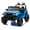 Blue, variant on 12V Kids Ride On Electric Car with Parents Control, Battery Powered Electric Ride On Truck Vehicles for Boys Girls Aged 3-8, Black