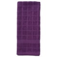 thumbnail image 2 of DII Modern Cotton Solid Windowpane Terry Dishtowels in Purple (Set of 4), 2 of 3