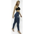 thumbnail image 3 of Leggings with Pockets Leggings for Women with Pockets, High Waisted, Extra Soft Blue Mirage XS - M, 3 of 5