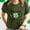Army Green, variant on ZZwxWA St. Patrick's Day Shirts for Women Shamrock Heart Graphic Tees St Patty's T-Shirt Irish Tops