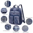 thumbnail image 4 of Mochila Angel Kiss de piel suave lavada para mujer, 4 of 8