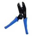 thumbnail image 4 of Comprehensive 700-Piece Cold Crimp Connector Kit with 30J Ratchet Crimping Tool - Includes 27 Types of Insulated Wire Crimp Terminals, Ergonomic Blue Handle, Manual Hand Tool, 4 of 6