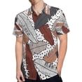 thumbnail image 4 of High Quality Hawaiian Shirts for Men Short Sleeve Aloha Beach Shirt Floral Summer Casual Button Down Shirts Blouses BJAJKT, 4 of 7