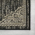 thumbnail image 3 of Yesfashion Carpets Area Rugs Washable 100% Polypropylene Turkish Outdoor Flat Weave Carpet Terrace-Persia-Winnie TRC3103 Black 7'10"*10'2", 3 of 7
