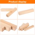 thumbnail image 4 of 8Pcs Basswood Carving Block, 6"x1"x1" Square Wooden Dowels Blocks for DIY, Arts Decoration, 4 of 6