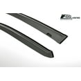 thumbnail image 4 of Extreme Online Store for 2001-2005 Honda Civic 2Dr Coupe Models | EOS Visors Tape-On Style JDM Smoke Tinted Side Vents Window Deflectors Rain Guard, 4 of 6