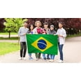 thumbnail image 2 of Bandera DANF BANDERA Nacional de Brasil 91x152 cm Poliéster, 2 of 7