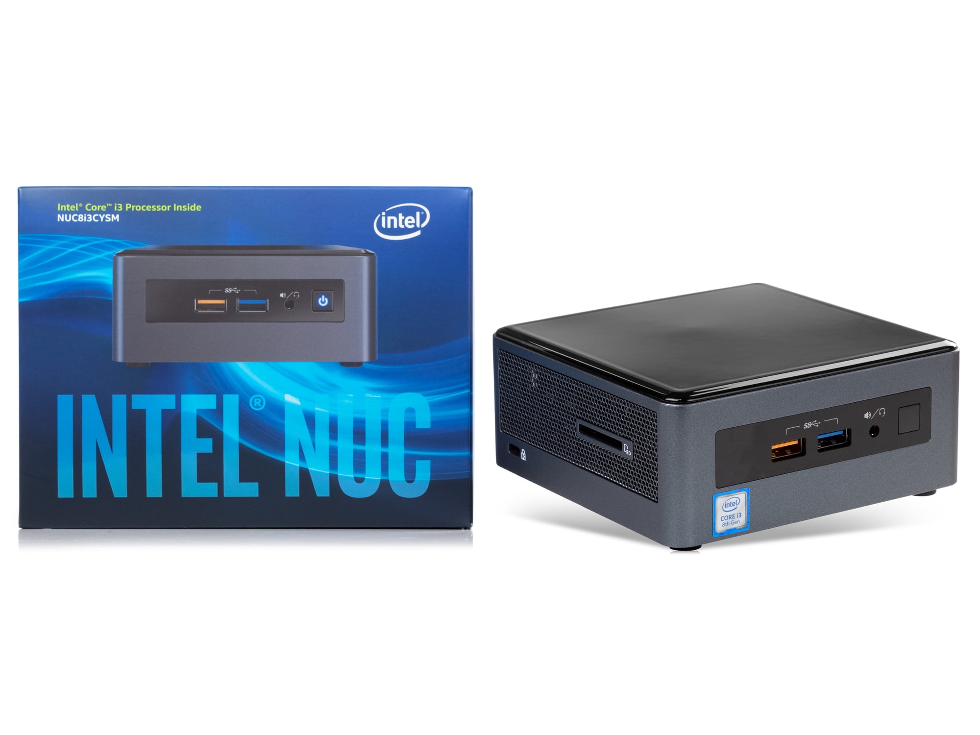 Intel NUC NUC8I3CYSM Mini PC, Intel Core i3-8121U Upto 3.2