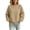 209#Camel, variant on Women Crewneck Sweatshirts Long Sleeve Solid Color Relaxed Fit Casual Pullover Tops Saffron 3XL