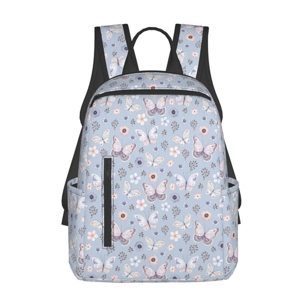 Easygdp Blue Butterfly para Easygdp Yak - Mochila Casual Ligera y Resistente para Viaje y Senderismo para Hombres y Mujeres