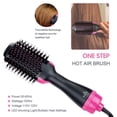 thumbnail image 2 of Hot Air Comb 2 in 1 Multifunctional Negative Ion Hair Drying Comb Curler Straight Hair Comb, 2 of 4