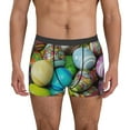 thumbnail image 4 of Wukai Easter Egg1 Print Men’s Underwear Breathable Boxer Briefs,&nbsp;Moisture Wicking & Breathable-X-Large, 4 of 7