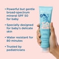 thumbnail image 2 of Protector solar Blue Lizard BABY Mineral SPF 50+ 150 ml resistente al agua, 2 of 7