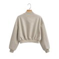 thumbnail image 3 of LOVZFMLL Vestes pour Femmes et Manteau d'Hiver en Laine à Col Rabattu Trench Long Pardessus, 3 of 3