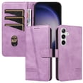 thumbnail image 1 of Phone Case for Samsung Galaxy S24 Plus 5G Magnetic PU Leather Card Slots Durable Wallet Cover, 1 of 5