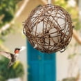 thumbnail image 4 of LABELEPH Bird Feeder with Pole Rattan for Garden 1Pcs, 4 of 8