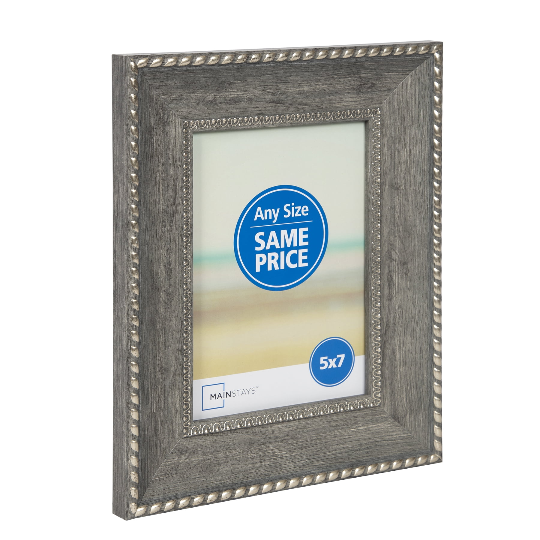 Mainstays 4x6 Rustic Wood Tabletop Picture Frame 