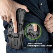 OWB Level II Belt Holster Fit Ruger LC9/LC9S, Ruger LC380,Ruger EC9/EC9S