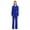 Blue, variant on Women's Mechanic Work Utility Coveralls Dungarees Flight Suit Jumpsuit Blue M