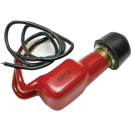 Sierra MP39350 Brass 10 Amp SPST Momentary On/Off Push-Button Switch