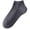 Dark Gray, variant on Alkepwun Ankle Socks Men 100% Cotton Lightweight Breathable Casual Basic Socks Men Women Moisture Wicking Stretch Low Cut Socks for Everyday Sports