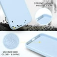 thumbnail image 2 of for iPhone 15 Pro Max Case, Liquid Silicone Soft Gel Rubber iPhone 15 Pro Max Phone Case Slim with Microfiber Lining Protective Phone Cases for iPhone 15 Pro Max 6.7 inch, Baby Blue, 2 of 8