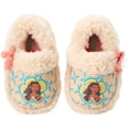 thumbnail image 1 of Zapatillas de peluche Moana Princess Moana de Disney para niñas, talla 5/6, 1 of 5