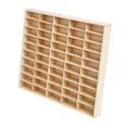 thumbnail image 4 of MERIGLARE 1/64 Car Display Rack Shelf Figures Display Cabinet Collectibles Multifunction Miniature Display Case for Home Figurine Shelf 50 grids, 4 of 9