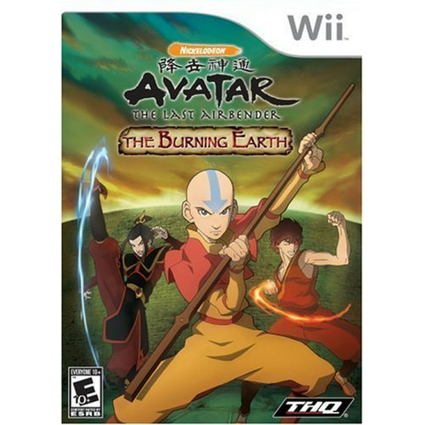 Avatar The Last Airbender The Burning Earth Wii Walmart Com