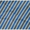 thumbnail image 4 of oneOone Organic Cotton Poplin Twill Fabric Diagonal Stripe Fabric Prints By Yard 42 Inches Wide, 4 of 4