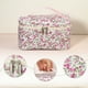 thumbnail image 3 of Bolsa de Maquillaje Acolchada Unique Bargains Bolsa de Maquillaje Floral Bolsa de Maquillaje Linda Bolsas Cosméticas para Mujeres y Niñas Color Rojo Rosa, 3 of 7