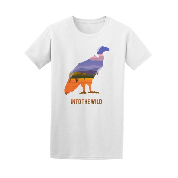 Into The Wild Vulture Tee. Men's -Image by Shutterstock