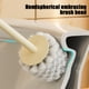thumbnail image 4 of Cepillo de inodoro con cerdas duras | Limpiador de inodoro con mango largo para baño | Diseño moderno y compacto con base estable | Cabezal lavable y fácil de instalar, 4 of 7