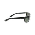 thumbnail image 2 of Ray-Ban Men's Polarized Balorama RB4089-601/58-62 Black Rectangle Sunglasses, 2 of 3