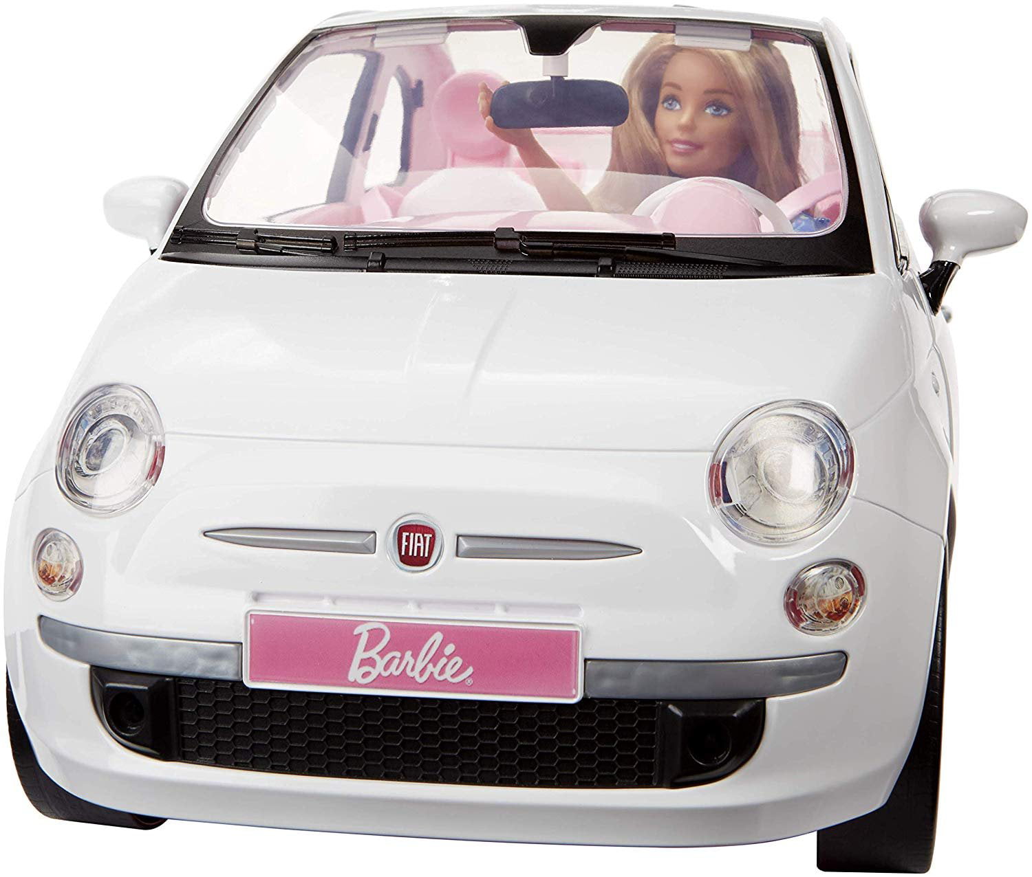 Panter waarom niet Elektronisch Barbie Doll Car Fiat Multi-Coloured - Walmart.com
