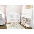 thumbnail image 6 of Dream On Me Jasmine Changing Table with Fixed Shelves, White, 1" Mattress Pad, Safety Strap, 6 of 17