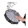 thumbnail image 3 of Tambourine Handheld Drums 10-Inch Double Jingle Sound Reflective Tambourine Musical Instrument Children KTV, 3 of 8
