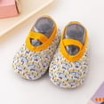 thumbnail image 7 of HUANBAI Spring And Summer Children Baby Toddler Shoes Boys And Girls Flat Bottom Lightweight Slip On Hollow Breathable Elastic Band Comfortable 18-24 Months, 7 of 7