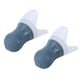 thumbnail image 4 of Tapones para los oídos impermeables para natación, tapón para los oídos de silicona con reducción de ruido de vuelo y botella de sellado negro, tapón para los oídos gris, 4 of 14