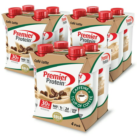 Premier Protein Protein Shake, Café Latte, 30g Protein, 11 fl oz, 12 (Best Way To Use Protein Shakes)