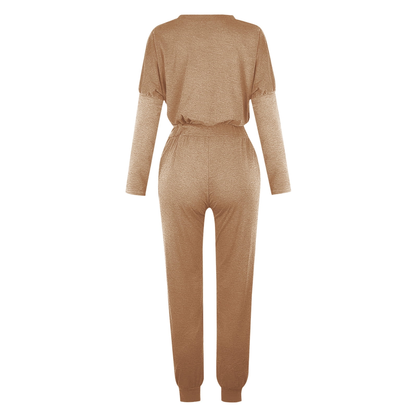fheaev Two Piece Outfit Sets for Women Piece Tracksuit Crewneck