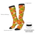 thumbnail image 4 of Sigee Cartoon Pumpkins for Socks for Men Women Socks Stocking Compression Socks, 4 of 6