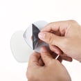 thumbnail image 6 of Unique Bargains Heart Shaped Compact Mirror PU Leather Case for Women White, 6 of 7