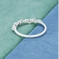 thumbnail image 3 of Natural Opal Eternity Ring Wedding Dainty Matching Band Ring 925 Sterling Silver Gemstone Jewelry For Women Gift By KIRAN FINE JEWELS, 3 of 5